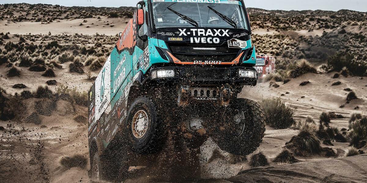lenov tmu IVECO se opt umstili mezi nejlepmi zvodnky nejt잚 rallye na svt